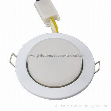 GX53 LED Downlight, 8W, 80Ra CRI, 2,700, 4,500, 5,700K CCT, 80lm/W, CE, RoHS, CB Marks